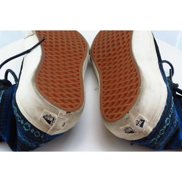 VANS Shoes Size 9 M Blue Skateboarding Fabric Men‎ - Picture 6 of 8